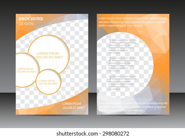 Abstract brochure,flyer design.Book cover design.Vector template.