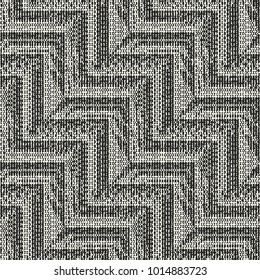 Abstract Broken Geometric Mottled Textured Background. Seamless Pattern.