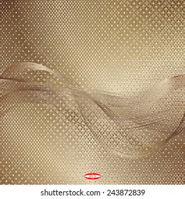 abstract bronze floral pattern ginger gay texture background vector