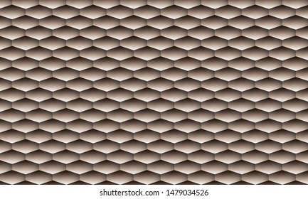 Abstract bronze metallic texture. Realistic 3d background
