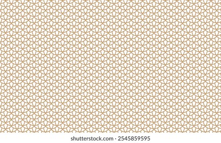 design de padrão de estilo árabe marrom abstrato.