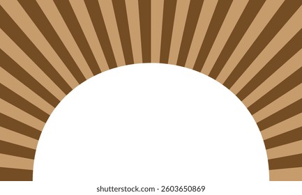 abstract brown arc line pattern suitable for background.