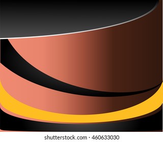 Abstract Brown background with custom text
