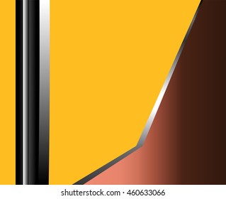 Abstract Brown background with custom text
