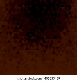 Abstract Brown Background. Geometric Illustration.