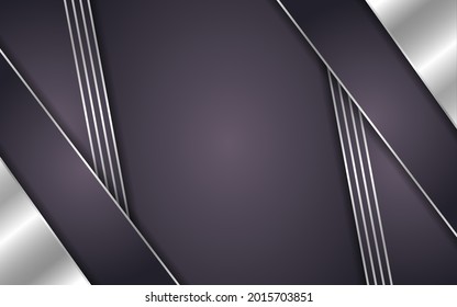 Abstract brown background with line silver 