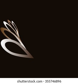 abstract brown background. logo for your company
