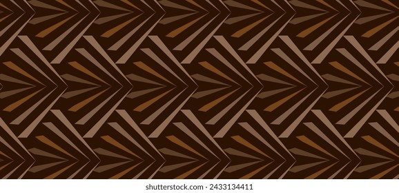 abstract brown background of rhombuses
