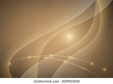Abstract brown background with smooth lines.