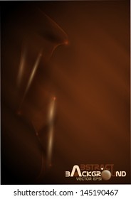Abstract brown background.  Vector illustration. Eps 10.