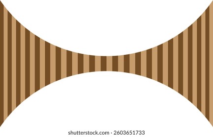 abstract brown bulge line pattern suitable for background.