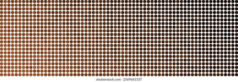Abstract Brown Circle Gradient Pattern