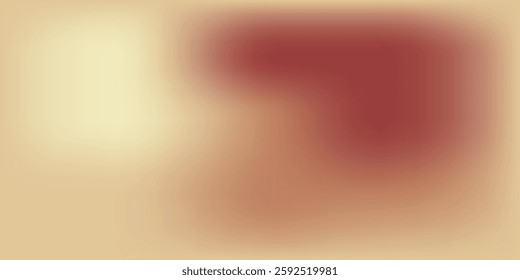 Abstract brown color gradient blurred modern art background simple waves