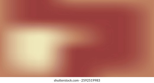 Abstract brown color gradient blurred modern art background simple waves