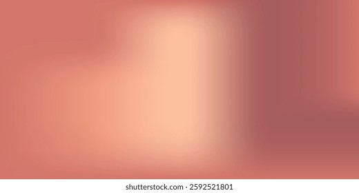 Abstract brown color gradient blurred modern art background simple waves