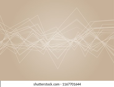 Abstract brown color line pattern, background