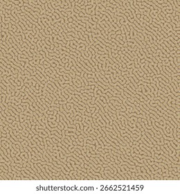 ABSTRACTAS LÍNEAS DE COLOR MARRÓN PATRÓN DE TURING DISEÑO RUGOSO VECTOR DE FONDO DE DIFUSIÓN DE REACCIÓN BUENO PARA EL FONDO DE PANTALLA, CUBIERTA, CARTEL 