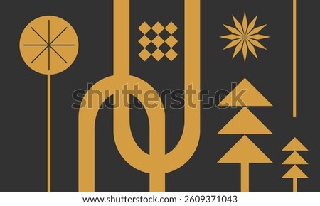 Abstract Brown Design Element with Earthy Tones Natural Textures and Artistic Depth