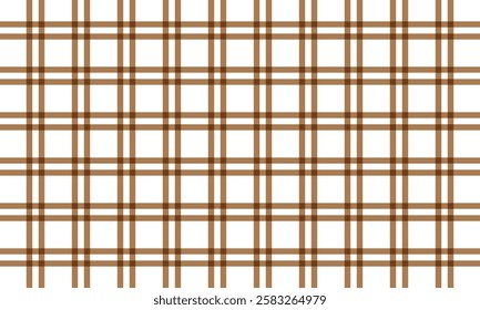 abstract brown double line plaid pattern art can be used background.