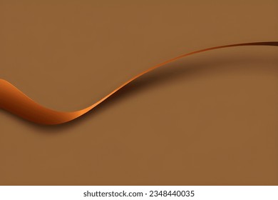 Abstrakter brauner geometrischer Hintergrund. Dynamische Formen-Zusammensetzung. Vektorgrafik.