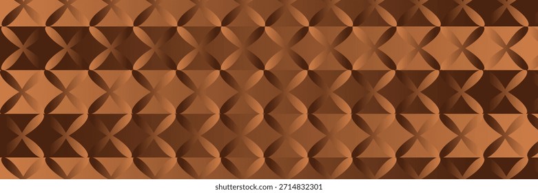 Abstrakter brauner geometrischer Hintergrund. Dynamische Formenzusammensetzung. EPS10. WEBSITE