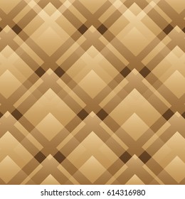 Abstract brown geometric shapes background.  luxurious wallpaper.