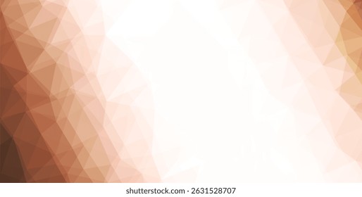 Abstract brown geometric technology background. Vector Abstract gray geometric technology background with triangle