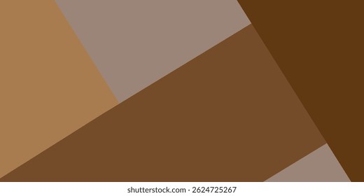 Abstract brown geometric vector background. Eps 10