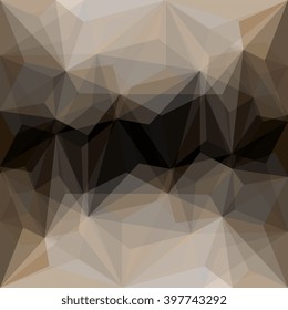 Abstract brown geometrical background - Vector