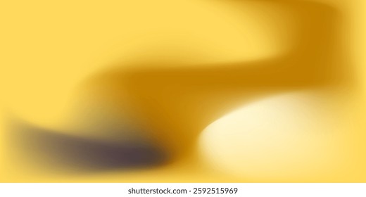 Abstract brown gold color gradient blurred modern art background simple waves