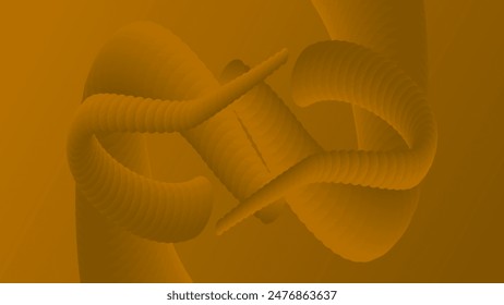 ABSTRACT BROWN GOLD GRADIENT BACKGROUND SMOOTH COLORFUL DESIGN WITH ROPES SHAPES ELEMENT VECTOR TEMPLATE GOOD FOR MODERN WEBSITE, WALLPAPER, COVER DESIGN 