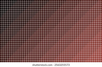 Abstract Brown Gradient Grid Pattern Background