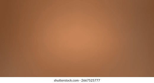 Textura de gradiente marrom abstrato. Modelo de ilustração de plano de fundo suave moderno para decoração