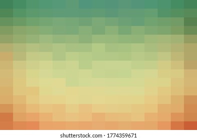 Abstract Brown Grid Mosaic Background, Modern abstract illustration with triangles. Creative Design Polygonal Template mosaic with squares.