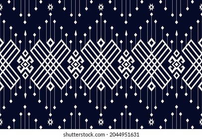 Abstract brown horizontal geometric textile oriental with floral pattern 
traditional design for seamless the background