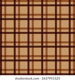  abstract brown and light brown colour seamless chaqe plade pattern with background.