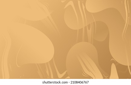 Abstract Brown liquid background. Modern background design. gradient color. Fluid shapes composition. Fit for website, banners, wallpapers, brochure, posters