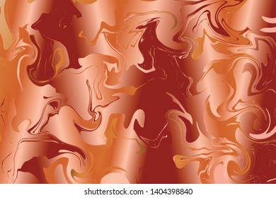 abstract brown liquid background template vector