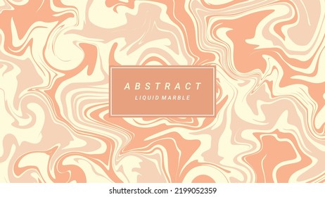 Abstract brown marble swirl texture template background design