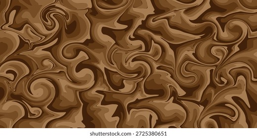 Abstractas textura de remolino de mármol marrón con patrones orgánicos que fluyen, tonos tierra cálidos y diseños sutiles ideales para fondos, Fondos de pantalla y proyectos creativos.