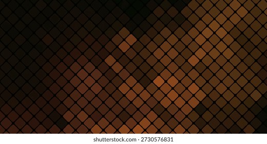 Patrón de mosaico marrón Abstractas con rejilla de diamante y degradado sutil en tonos cálidos
