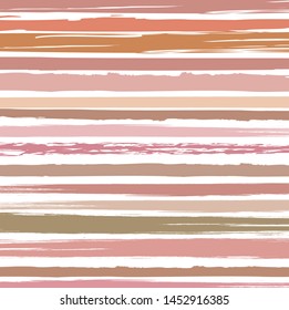 Abstract  brown paint brush and strokes, stripes pattern background. colorful nice brush strokes and hand drawn with horizontal lines pattern background. nice colors stripes pattern background