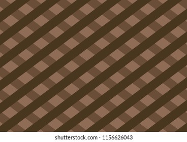 Abstract brown rhombuses pattern