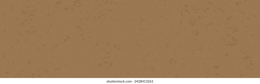 Papel de arroz tosco marrón abstracto, material para reciclaje de envases. Cartón vector realista. Textura washi monocroma orgánica.