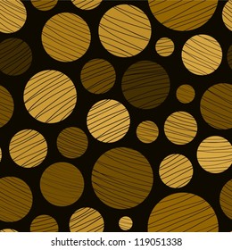 Abstract brown seamless pattern.