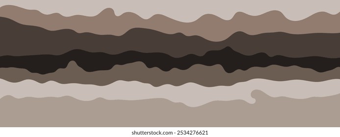 Abstract Brown Soil layers background