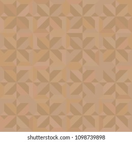 Abstract Brown Square Background, Bricks, Planks, Windmill