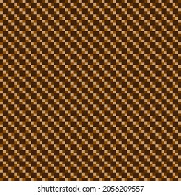 Abstract brown squares background, wallpaper and texture for design, seamless pattern, vector illustration