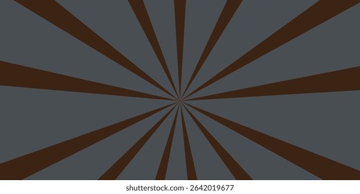 Abstract Brown Starburst Pattern With Geometric Sunburst Design vektor eps10