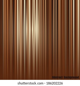 Abstract brown striped background. Eps10 Vector illustration